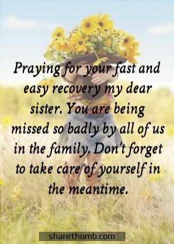 greeting for sick recovery